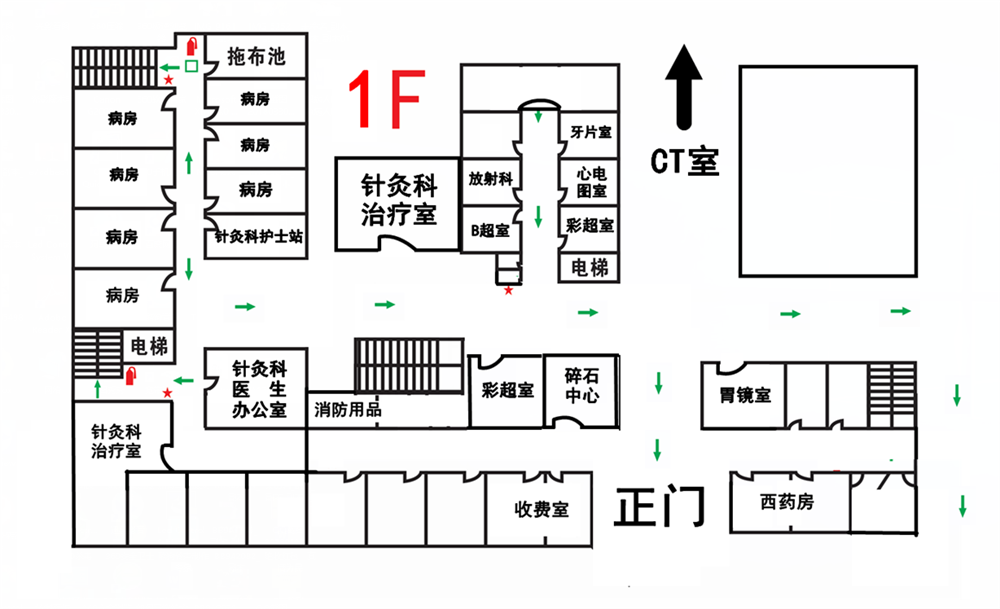 德昌县中医医院住院部一楼