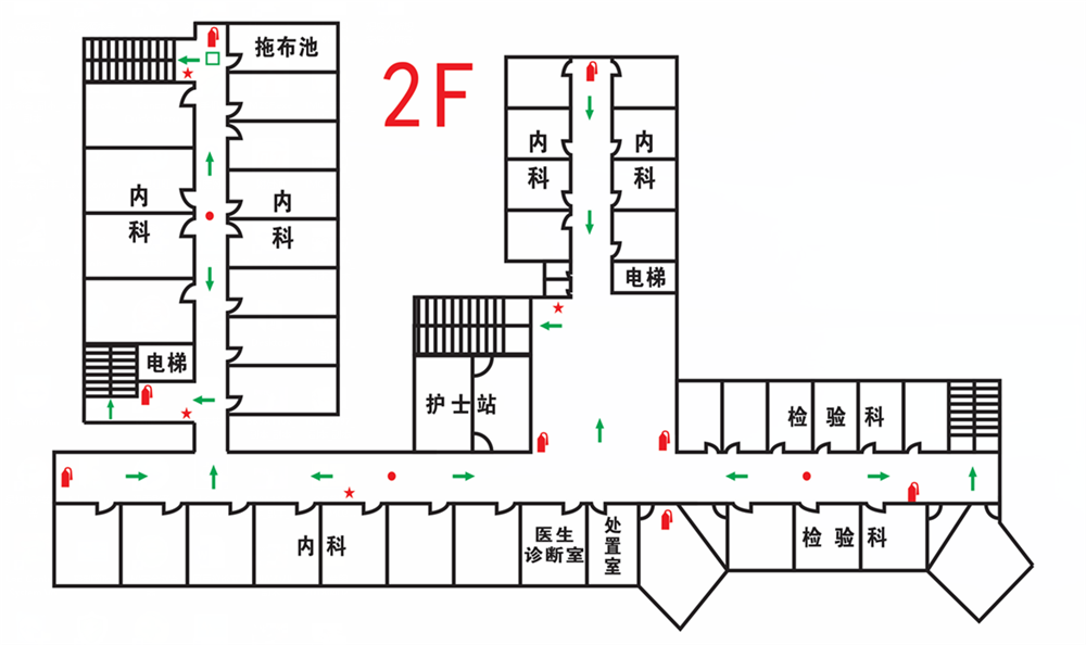 德昌县中医医院住院部二楼