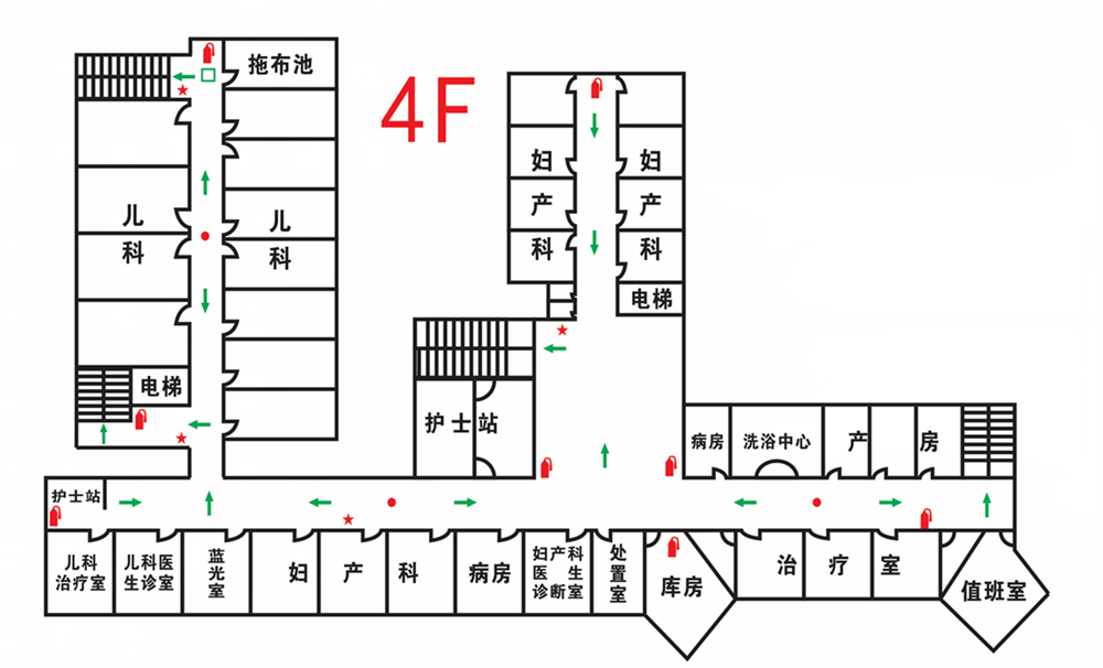 德昌县中医医院住院部四楼