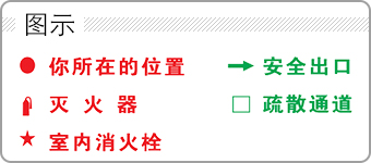 楼层分布图图示